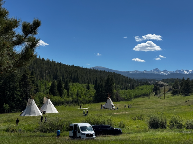 Community at Arapaho Youth Camp